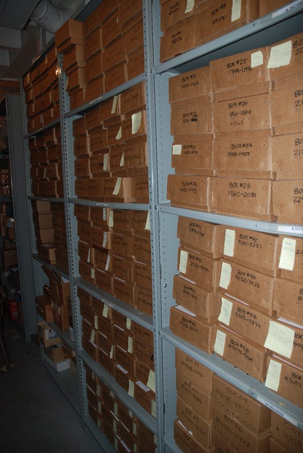 Zooplankton storage shelves